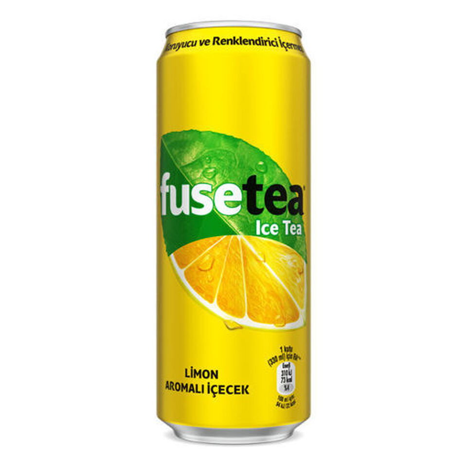 FUSE TEA SOĞUK ÇAY 330 ML-LİMON (CAN)